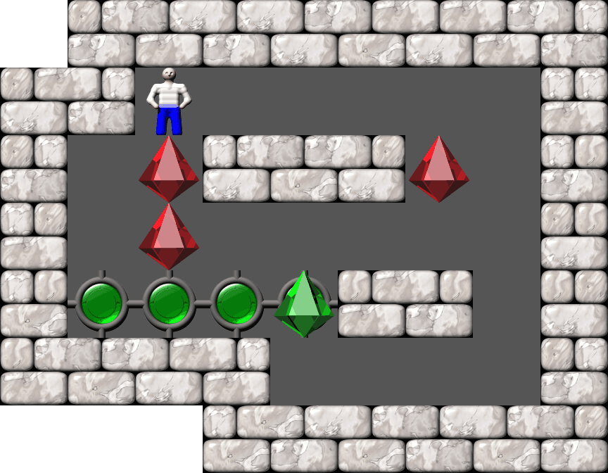 Sokoban Serg Belyaev 2 level 47